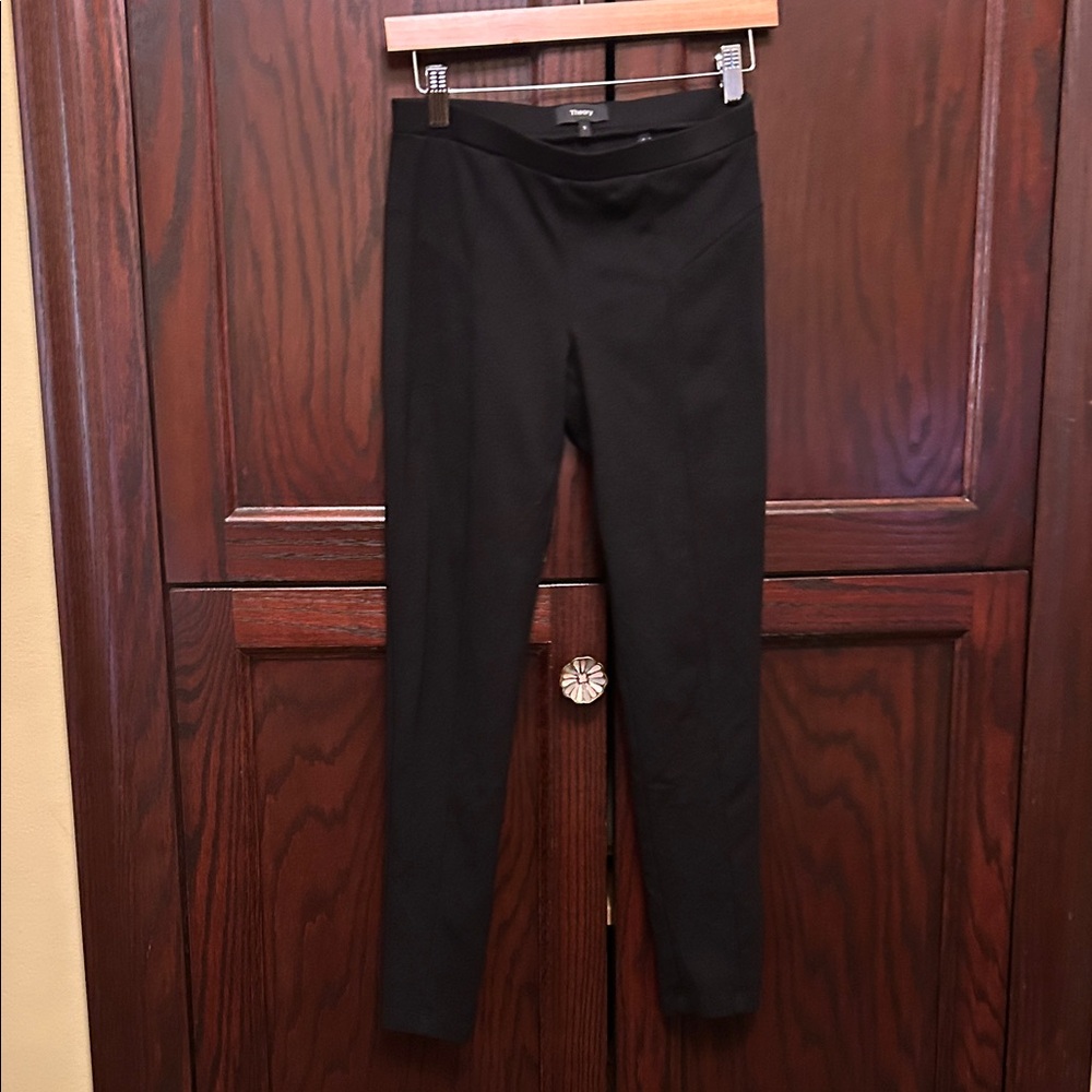 Theory Black Leggings